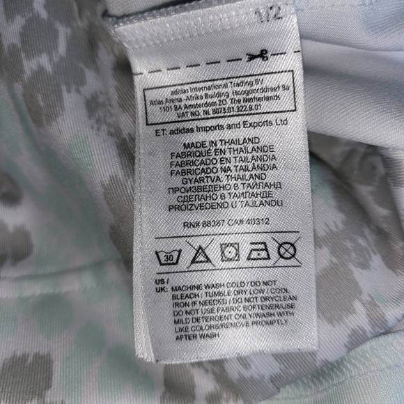 Adidas Stella McCartney Barricade Tee in steel green - Picture 7 of 7